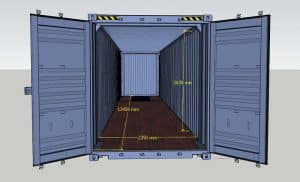 kích thước container