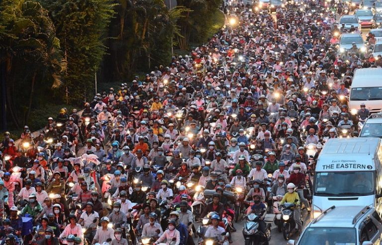 Các tuyến đường hay kẹt xe ở thành phố Hồ Chí Minh