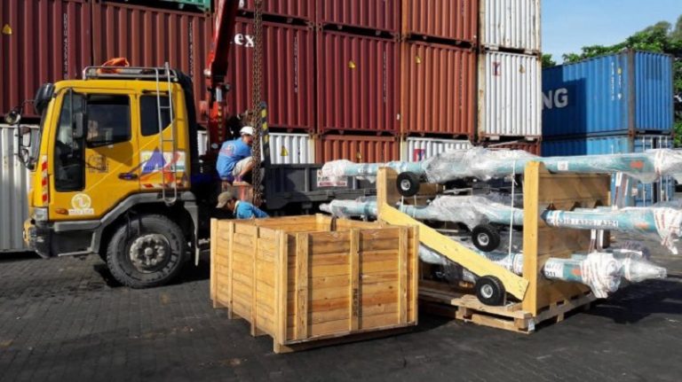Quy trình xếp dỡ hàng hóa Container tại các cảng biển