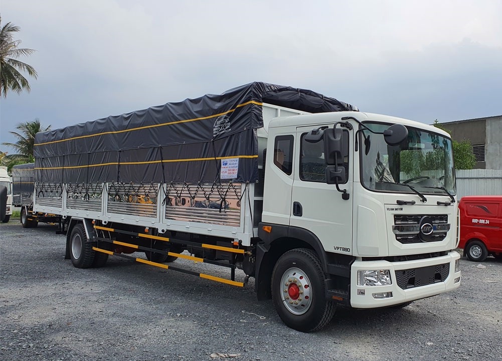 Xe tải Thaco Forland FD1504WD  Thùng ben  Tải 825 tấn