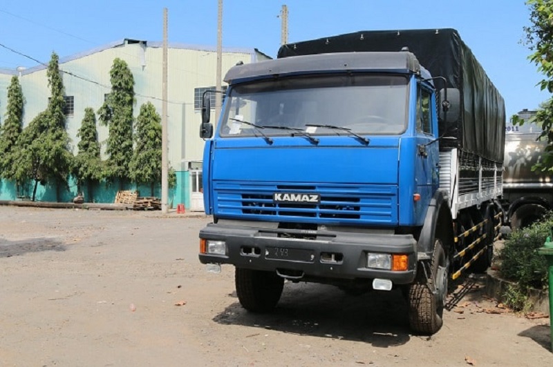 xe tải Kamaz thùng