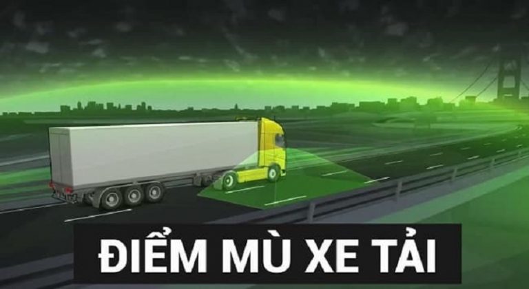 4 điểm mù của xe tải vô cùng nguy hiểm bạn phải biết