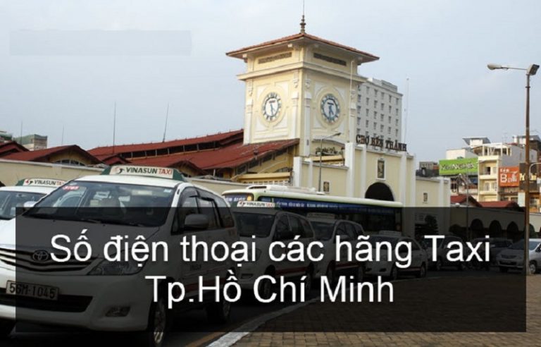 Danh sách số điện thoại các hãng Taxi Sài Gòn