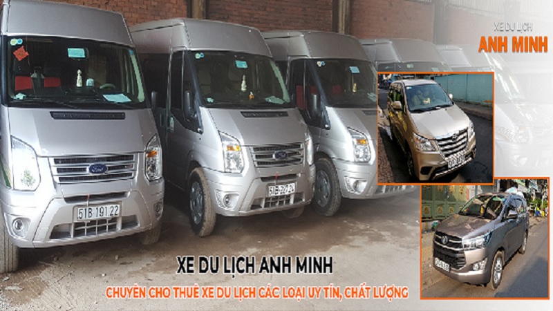 Cho thuê xe 9 chỗ tự lái công ty Anh Minh
