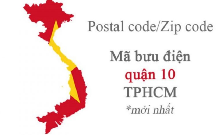 Mã bưu điện, bưu chính Postal code/Zip code quận 10 – TPHCM