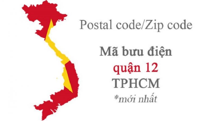 Mã bưu điện, bưu chính Postal code/Zip code quận 12