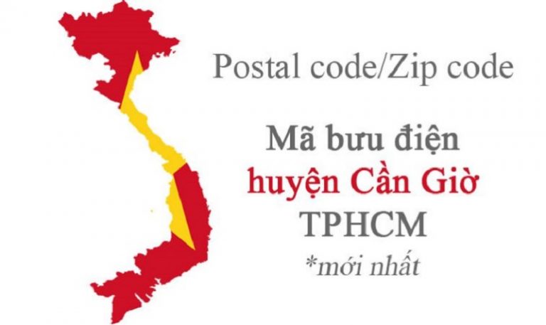 Mã bưu điện, bưu chính Postal code/Zip code huyện Cần Giờ