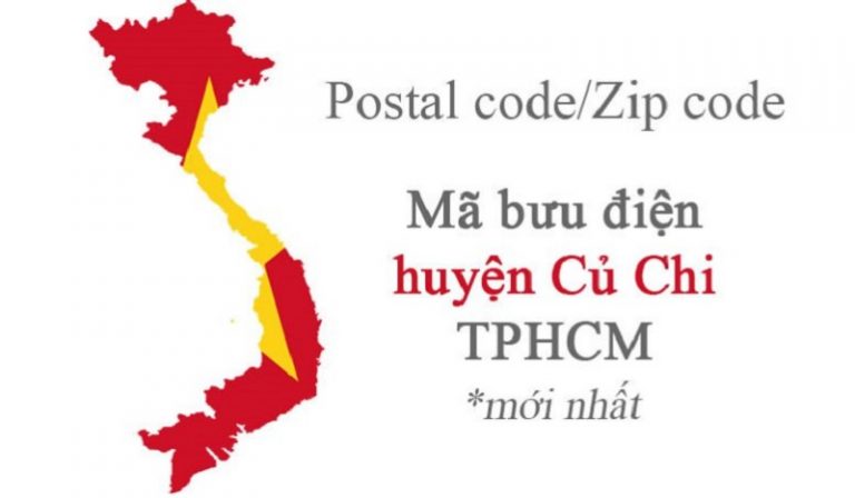 Mã bưu điện, bưu chính Postal code/Zip code huyện Củ Chi