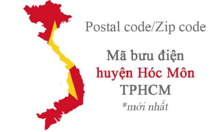 Mã bưu điện, bưu chính Postal code/Zip code huyện Hóc Môn