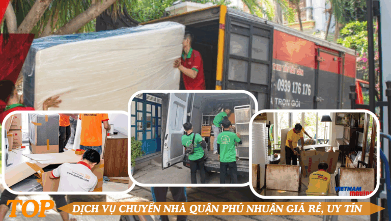 Top 20 dịch vụ chuyển nhà quận Phú Nhuận giá rẻ, uy tín
